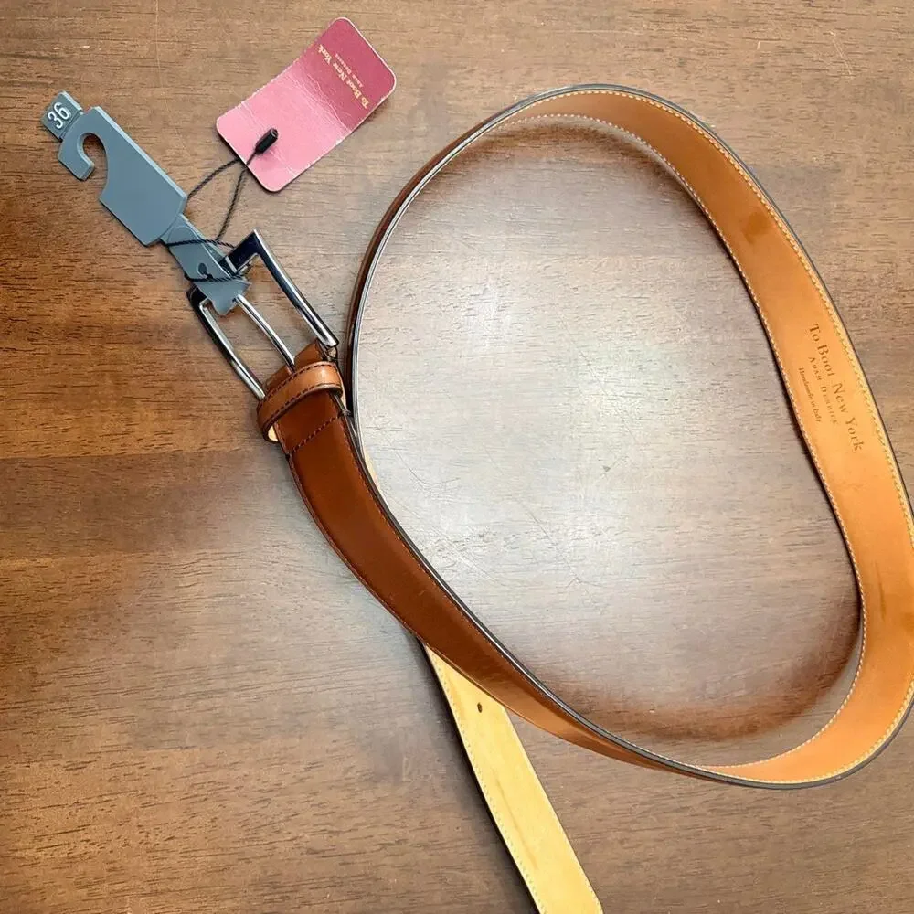To Boot New York Leather Belt - 36